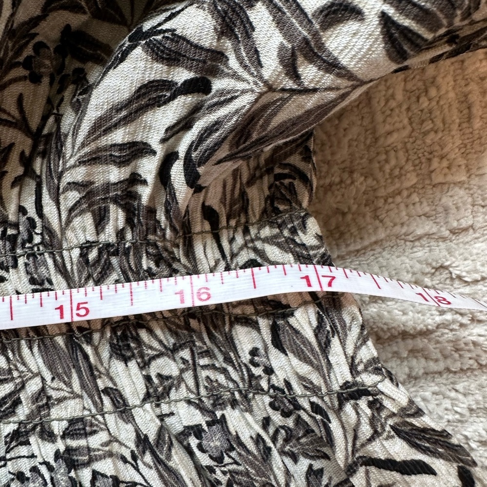 H&M Smocked Maxi Pattern Dress, Spring - Picture 10 of 13